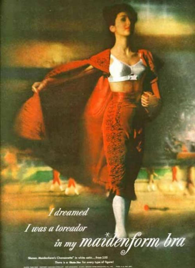 &;I Dreamed..&;: Vintage Maidenform Bra Ads from the 1940s and 1950s Vintage Ads