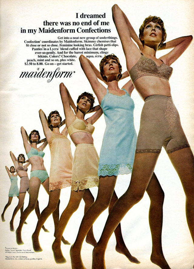 &;I Dreamed..&;: Vintage Maidenform Bra Ads from the 1940s and 1950s Vintage Ads