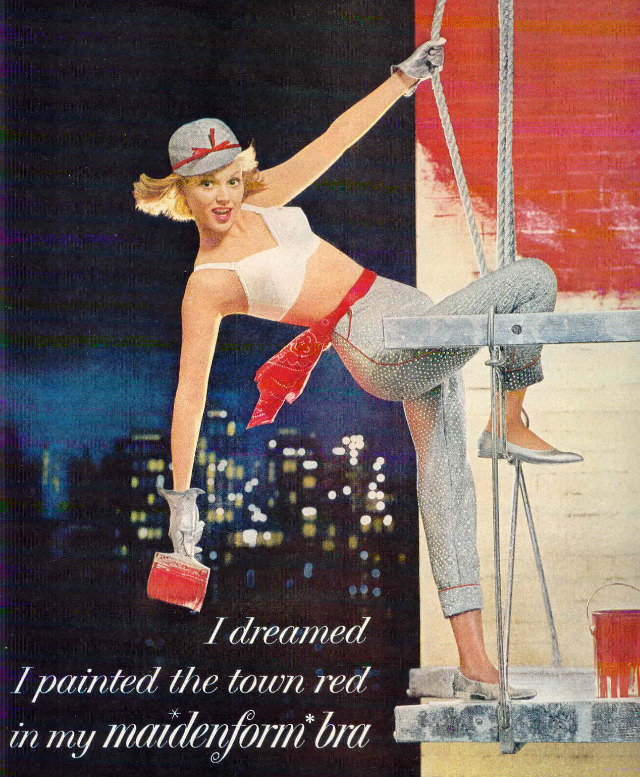 &;I Dreamed..&;: Vintage Maidenform Bra Ads from the 1940s and 1950s Vintage Ads
