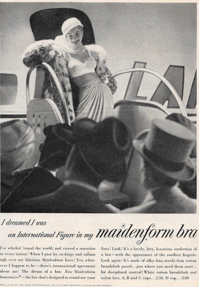 &;I Dreamed..&;: Vintage Maidenform Bra Ads from the 1940s and 1950s Vintage Ads