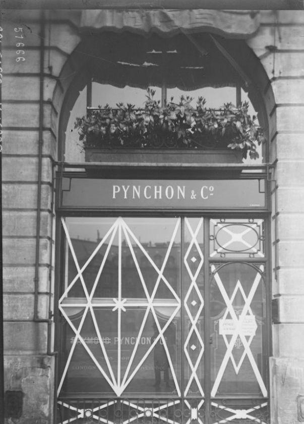 During World War I, Shops in Paris Built Styling Anti-Bombing Windows WWI
