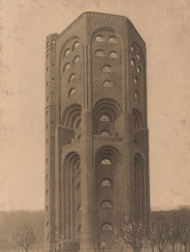 #18 Hans Poelzig , Wasserturm Am Waisenhaus, Hamburg