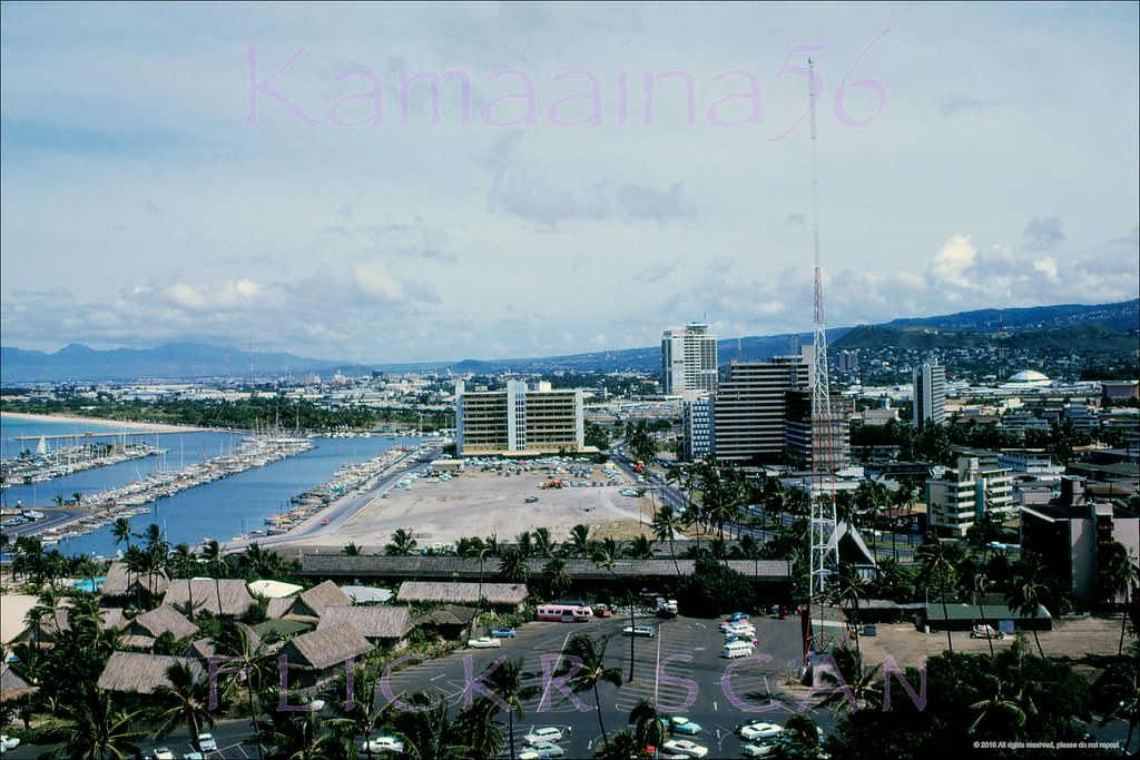 #43 Ala Wai Harbor Ewa View, 1961