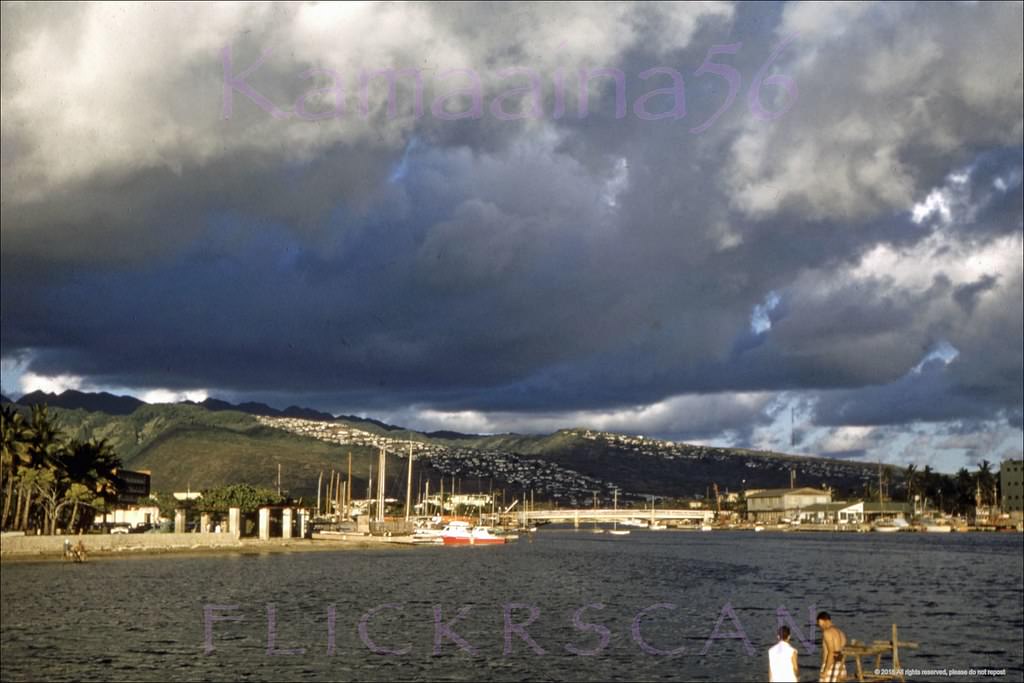 #87 Ala Moana Beach Offshore, 1958