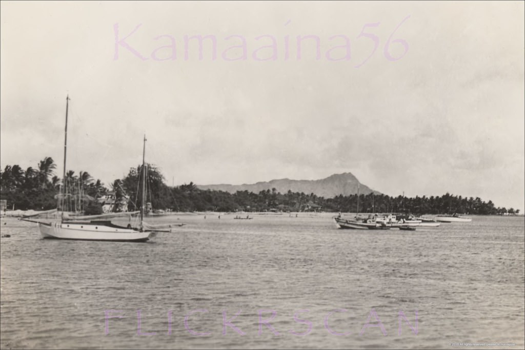 #31 Ala Moana Diamond Head, 1930s