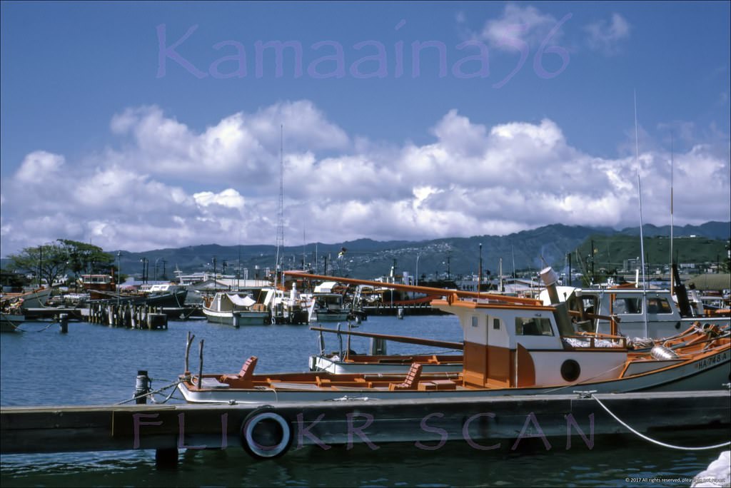 #48 Kewalo Sampans Honolulu, 1967