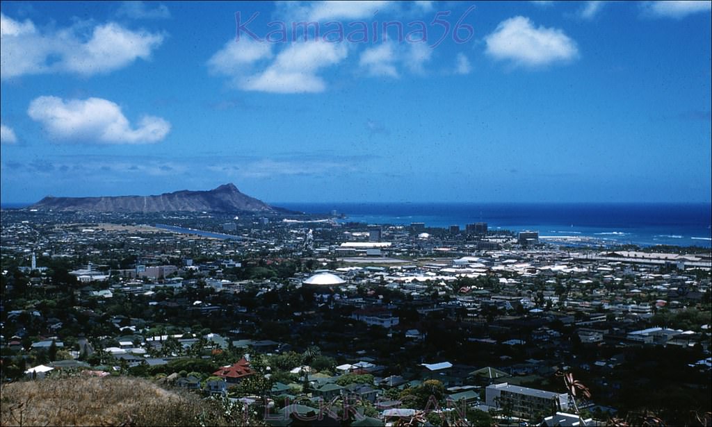 #14 Honolulu from Punchbowl, 1959