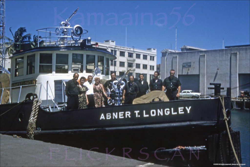 #106 Fireboat Honolulu Harbor, 1950s