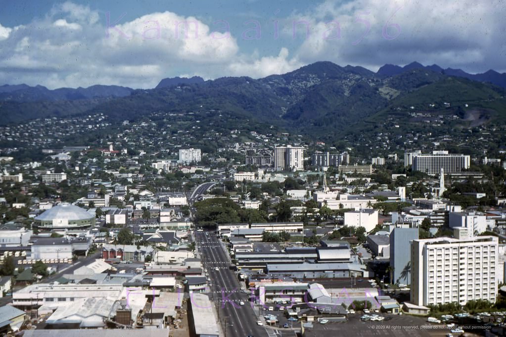 #79 Keeaumoku Aerial La Ronde, 1967
