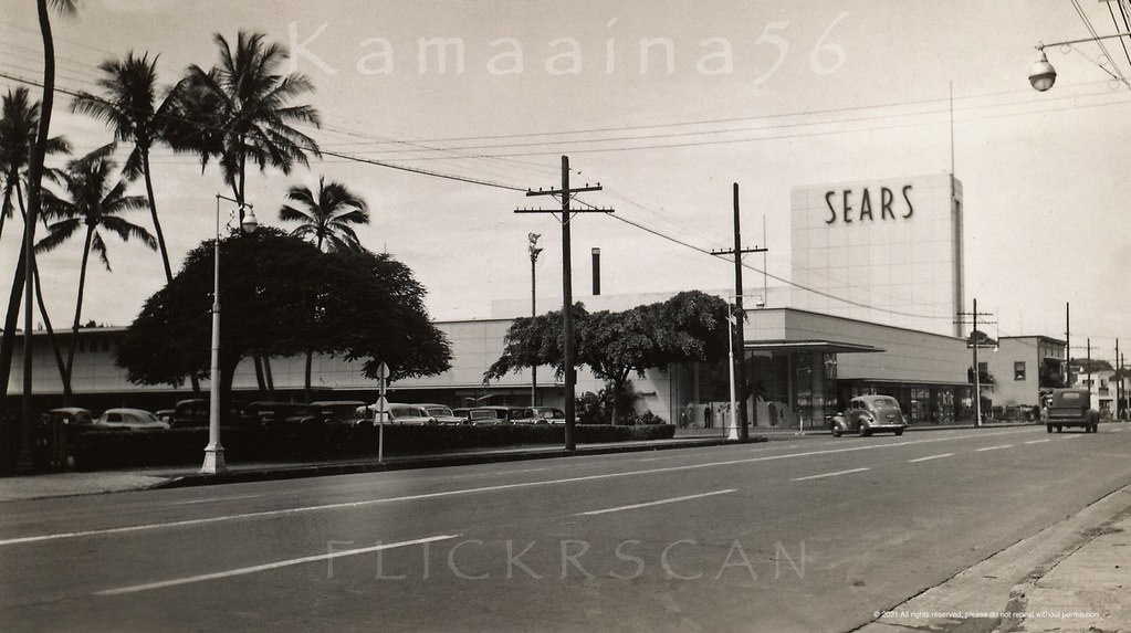 #38 Sears Beretania Street, 1940s