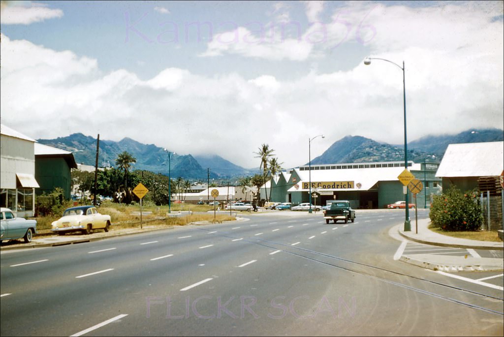 #129 Nimitz Highway Iwilei, 1958.