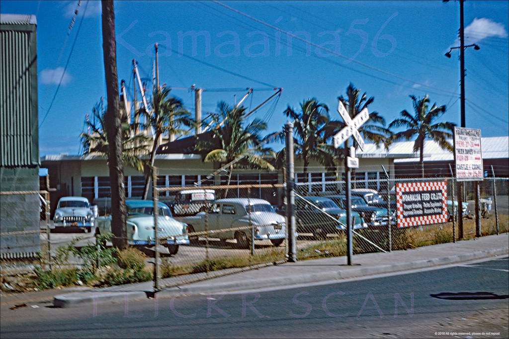 #130 Nimitz Hwy Honolulu Harbor, 1950s.