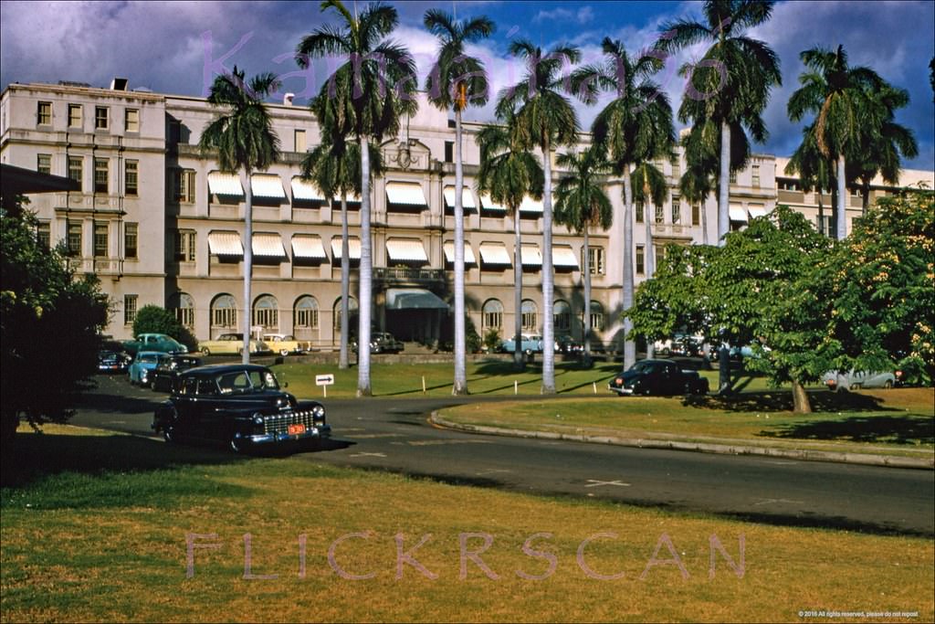 #203 Queen Emma Bldg Honolulu, 1957.