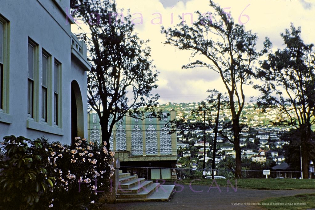 #216 Liliuokalani School Kaimuki, 1955.