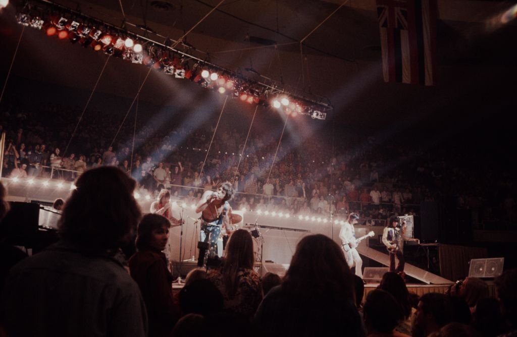 #37 The Rolling Stones live at International Center, Honolulu, Hawaii, United Sattes, January 1973.