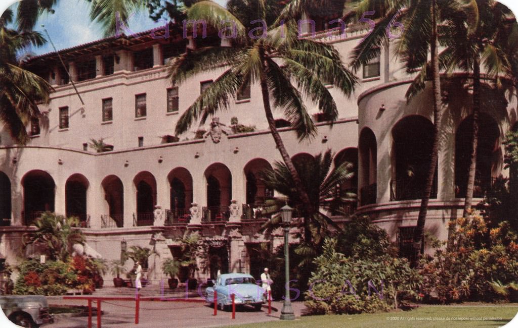 #42 Army Navy YMCA Honolulu, 1950s.