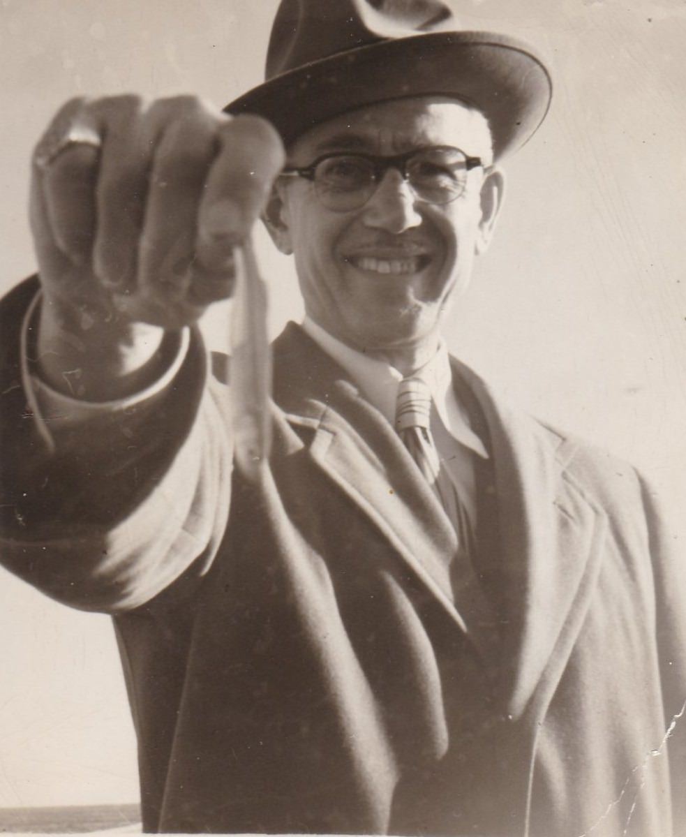 Hilarious Vintage Photos of Men Holding their Fish Funny