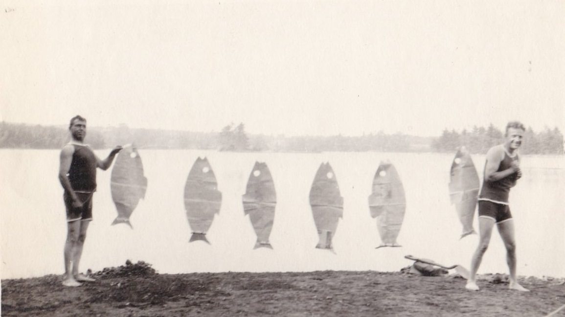 Hilarious Vintage Photos of Men Holding their Fish Funny