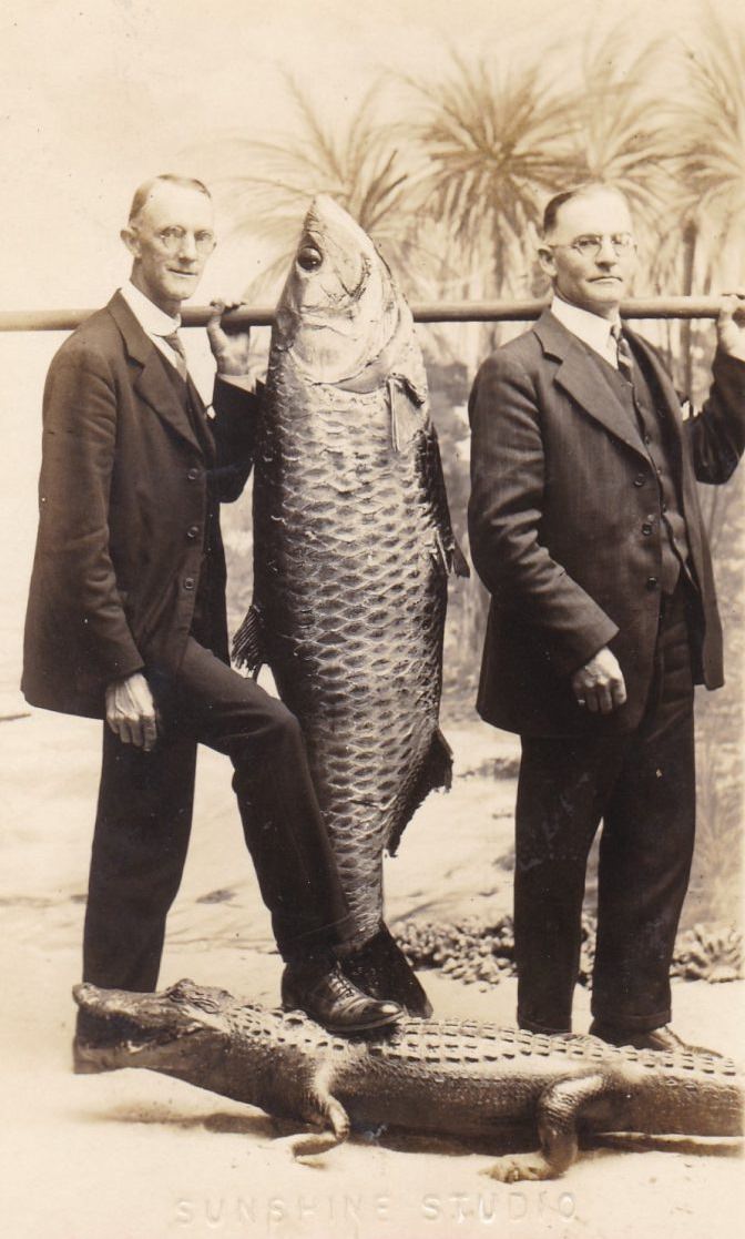 Hilarious Vintage Photos of Men Holding their Fish Funny