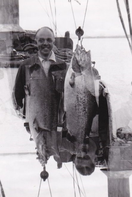 Hilarious Vintage Photos of Men Holding their Fish Funny