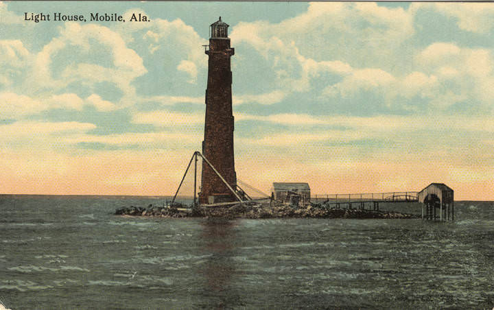 #104 Light House, Mobile, 1901