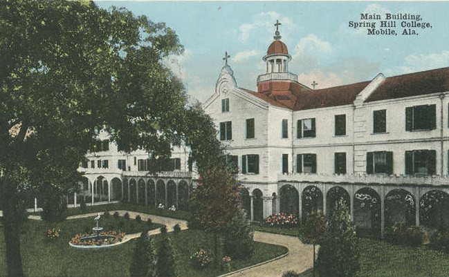 #111 Main Buildings, Spring Hill College, Mobile, 1907