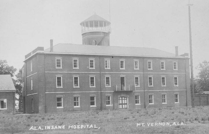 #7 Insane Hospital, Mt. Vernon, Mobile, Alabama, 1900s