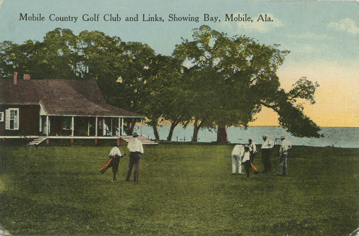 #119 Mobile Country Golf Club and Links, showing Bay, Mobile, 1907