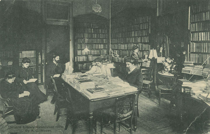 #121 Mobile Library in 1906. It was Established 1874
