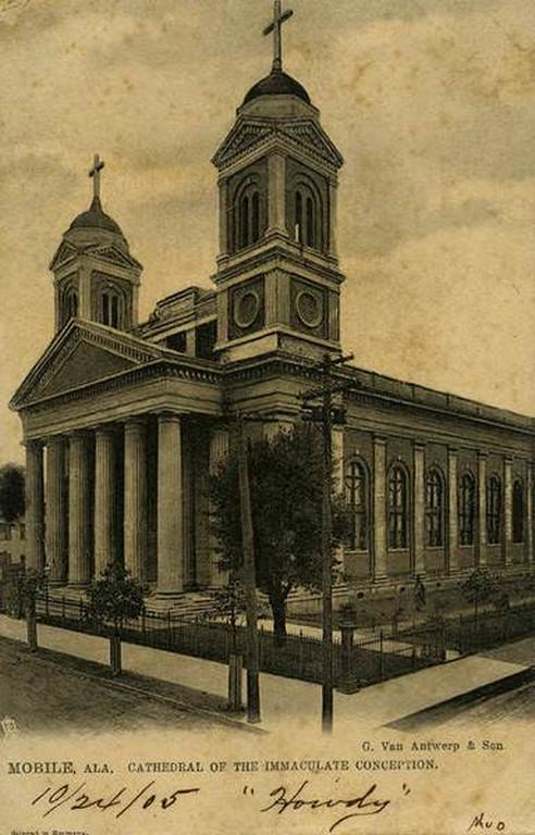 #130 Cathedral of the Immaculate Conception, Mobile, Alabama, 1900s