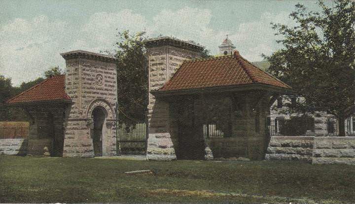 #134 Convent of the Visitation Gate, Mobile, Alabama, 1900s