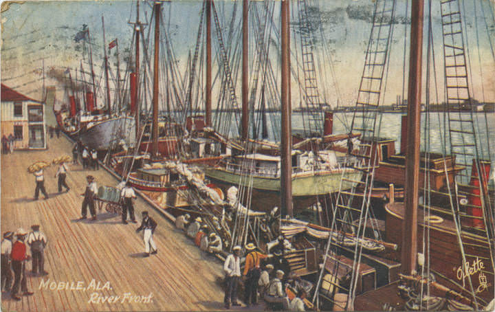 #150 River Front, Mobile, Alabama, 1900s