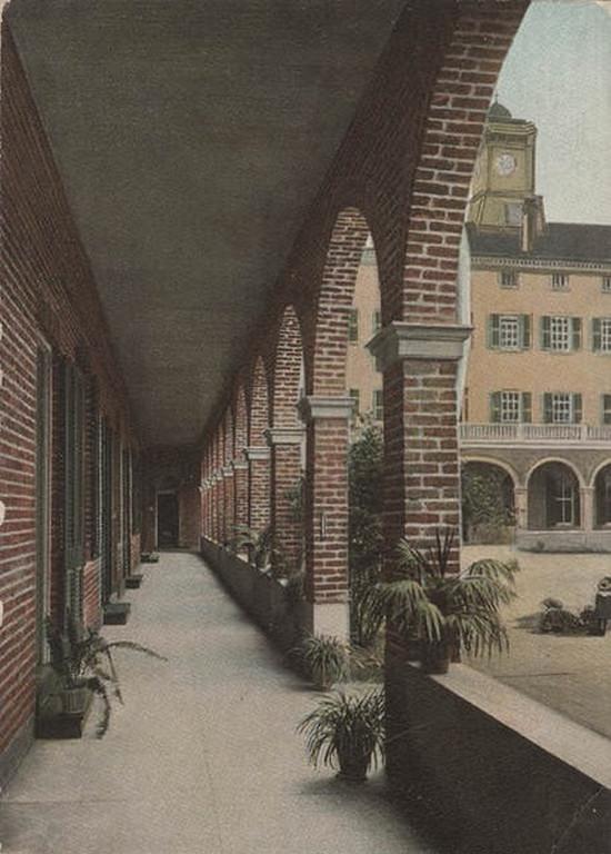 #155 The Cloister. Convent of the Visitation, Mobile, Alabama, 1900s