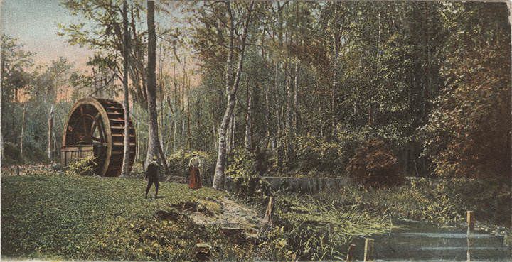 #158 The Old Water Wheel, Mobile, Alabama, 1900s