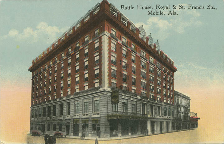 #261 Battle House, Royal and St. Francis Streets, Mobile, Alabama, 1900s