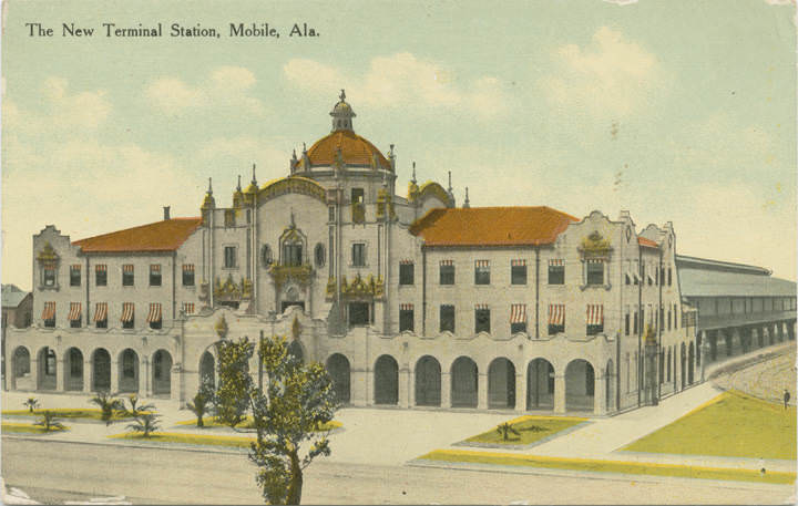 #207 The New Terminal Station, Mobile, 1907