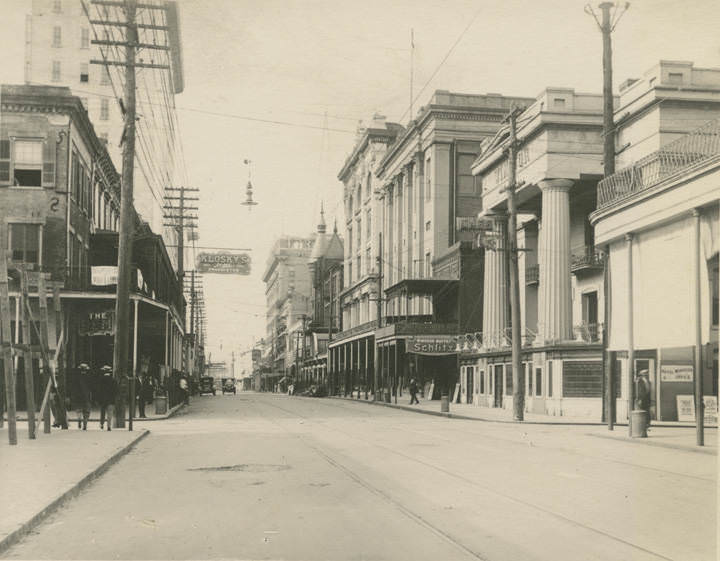 #241 North Royal Street in downtown Mobile, Alabama, 1908