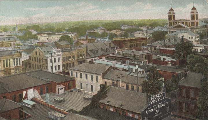 #22 Birds Eye View, Mobile, 1900s