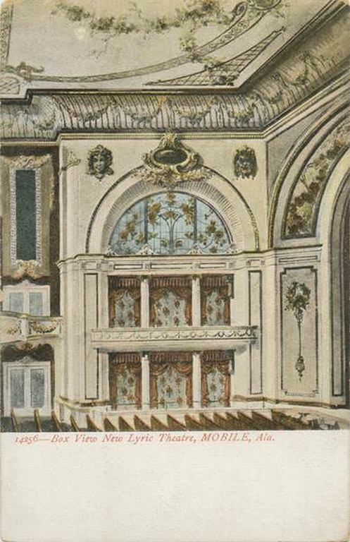 #11 Box View New Lyric Theatre, Mobile, 1900s