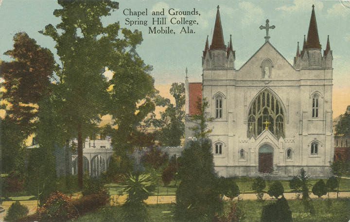 #26 Chapel and Grounds, Spring Hill College, Mobile, 1900s