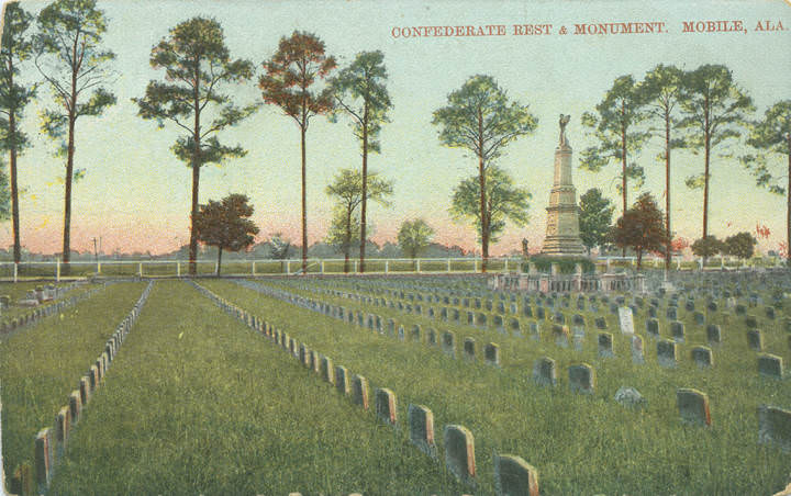 #29 Confederate Rest & Monument, Mobile, 1900s