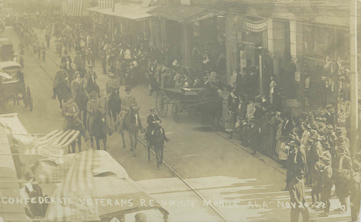 #51 Confederate Veterans Re-Union, Mobile, 1900s