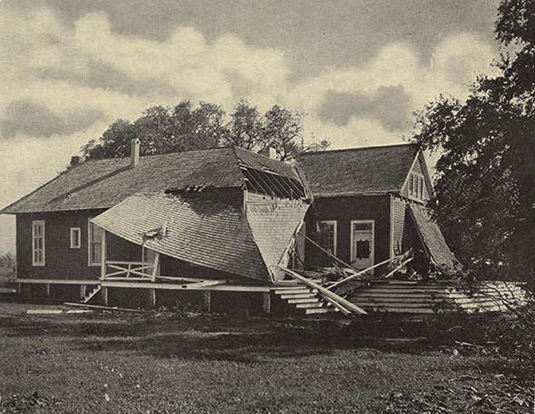 #56 Country Club after the storm, 1906