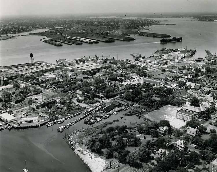#56 View looking South, Atlantic City, Norfolk, 1960s
