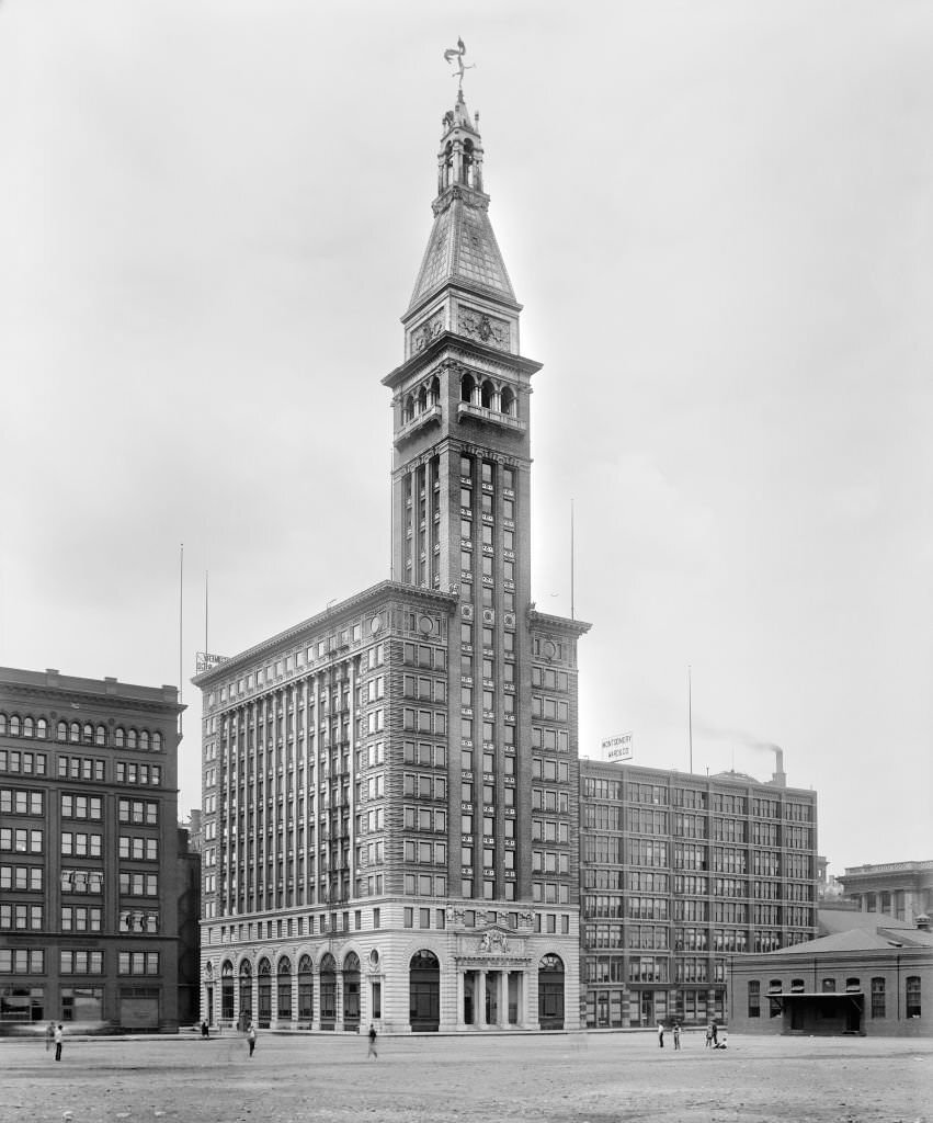 #78 Montgomery Ward and Co., Tower Building, Chicago, 1900