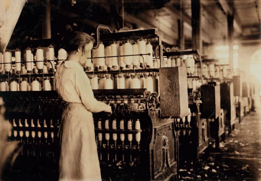 #30 Young Worker in Barker Cotton Mills, Mobile, Alabama, 1914