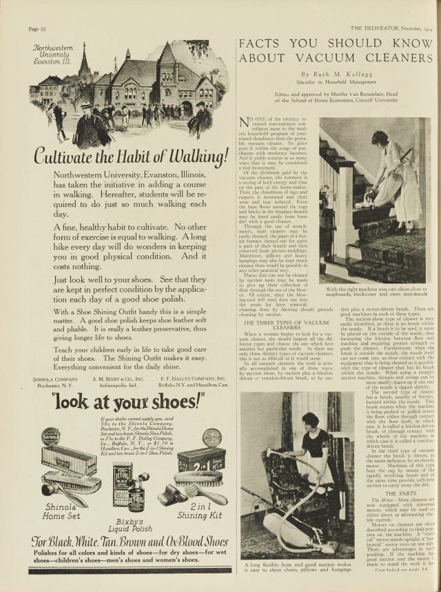 The correct way to do housework: A Photographic Guide to Housework from 1921 Weird