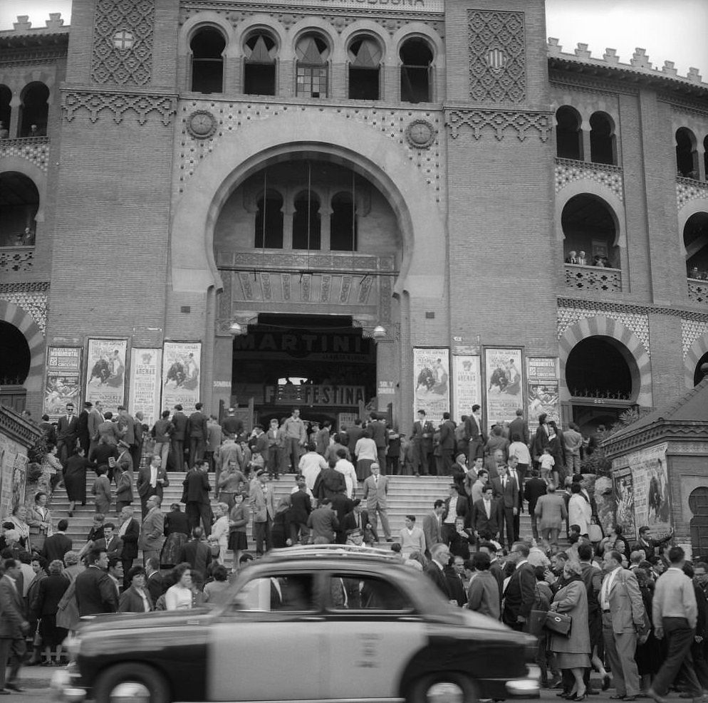 #3 Bullfight arena Plaza de Toros “La Monumental”, Barcelona 1961.