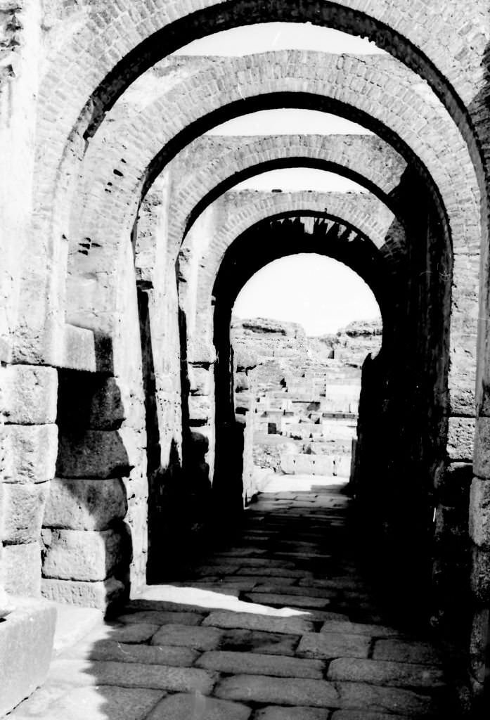 #24 The Roman Theater in Merida, Extremadura, 1964.