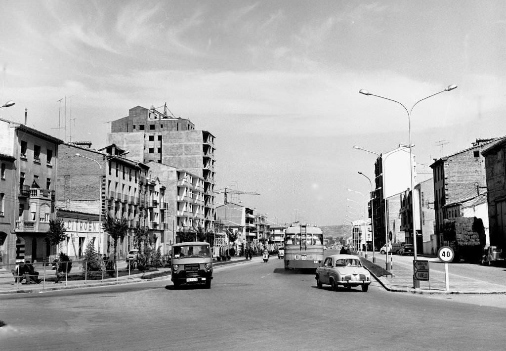#241 View of Huesca, Spain, 1962.